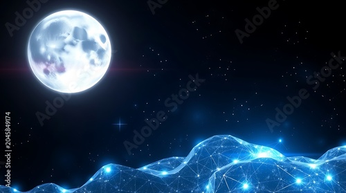 Futuristic Lunar Presentation Template