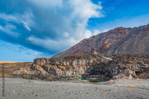 Fotografi Landscape of Echentive Beach (La Palma, Spain)