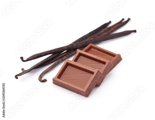 Vanilla stick with chocolate