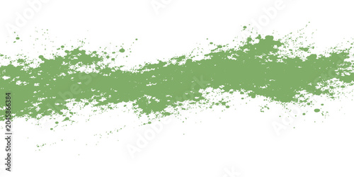 Fotografie Green grunge background with grass texture and green paint splashes watercolor i