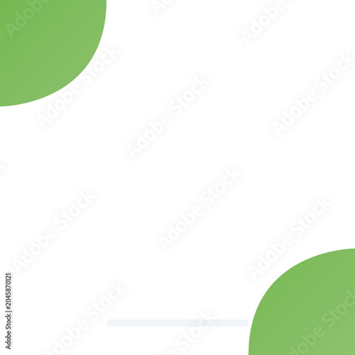 Geometric shapes, green abstract background, vector illustration, modern design element, minimalist art