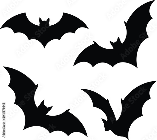 halloween bat and bats
