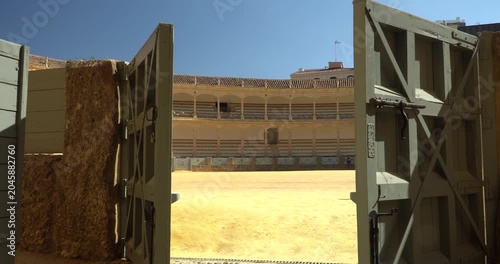 The Plaza de Toros de Ronda is considered one of the oldest and most beautiful bullfighting arenas in Spain, located in Andalusia.