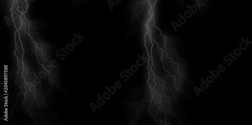 Lightning storm background with electric flashes, dark and dramatic