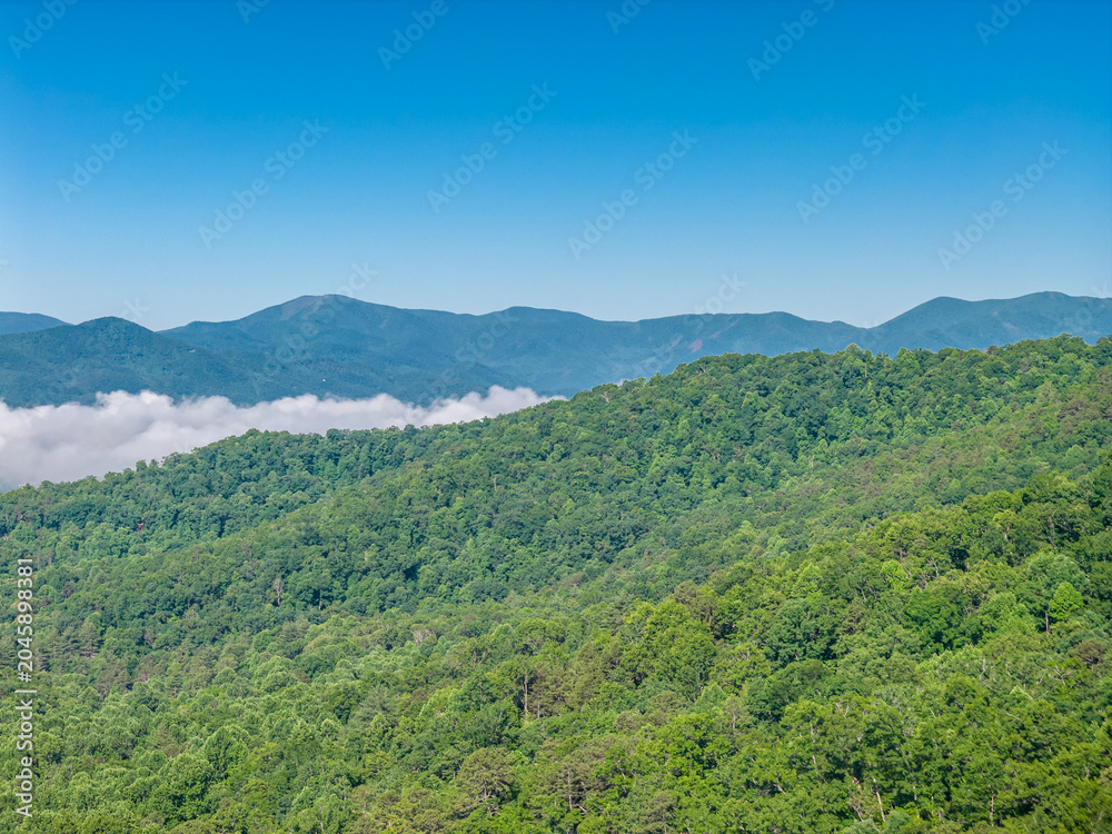 Obraz premium blue ridge mountains