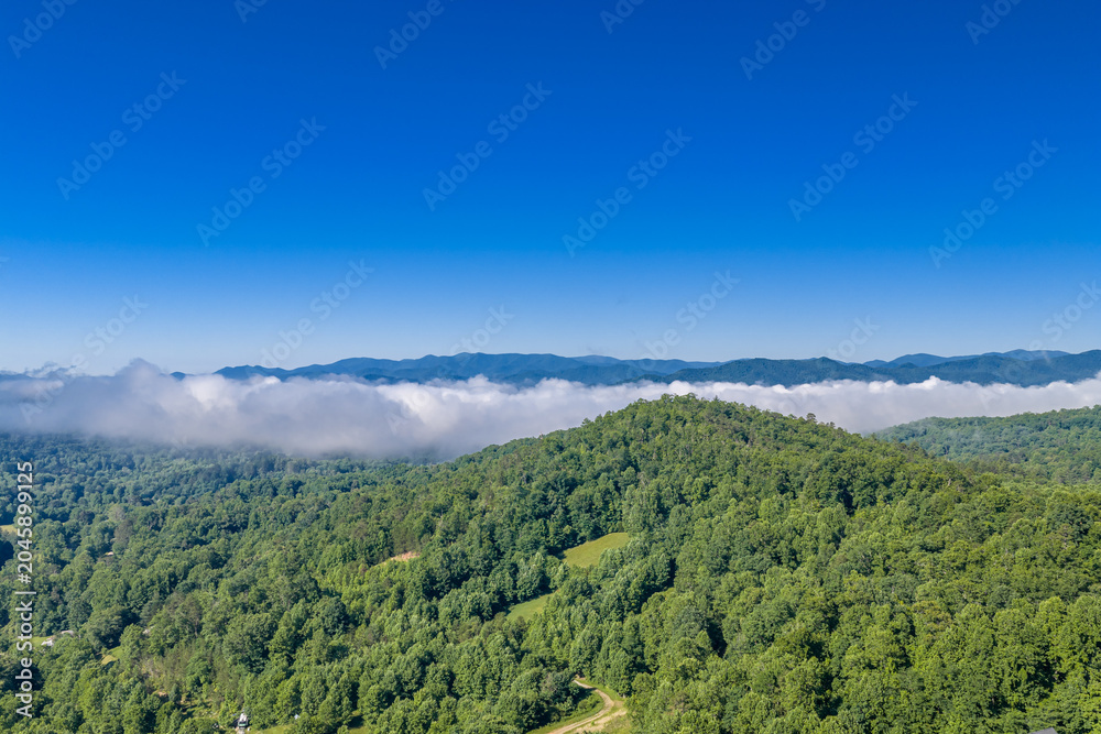 Fototapeta premium blue ridge mountains