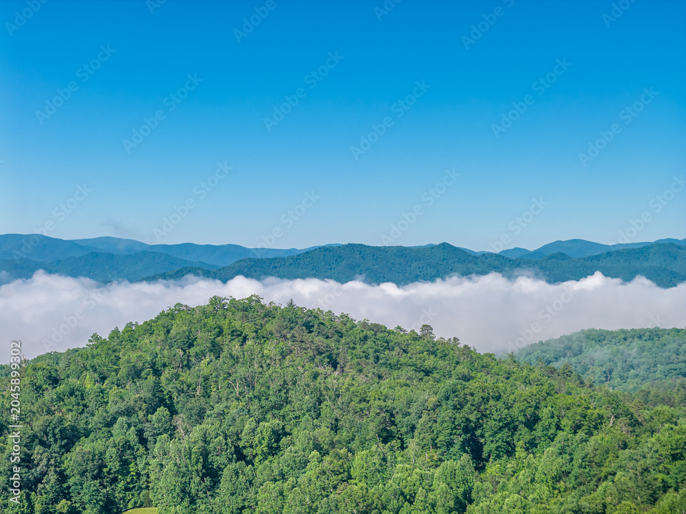 Fototapeta premium blue ridge mountains