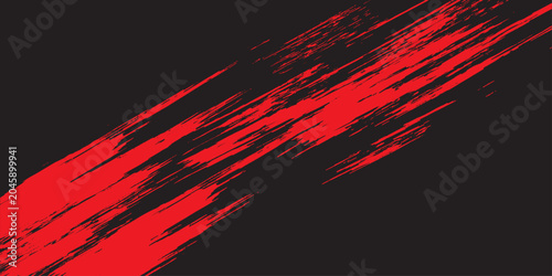 фотографія Abstract red and black grunge background featuring a fiery motion pattern with b