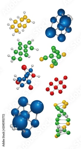 molecular structures and chemical compounds