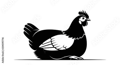 hen and rooster