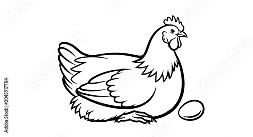 hen and rooster