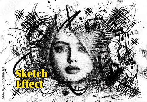 Sketch Photo Effect