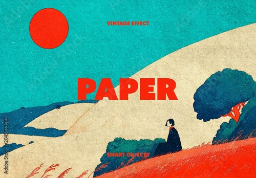 Vintage Paper Photo Effect – Dust Texture for Album Cover & Social Media (PSD)