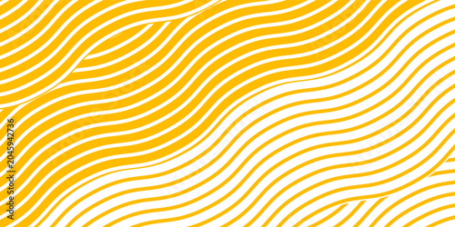 Photos Yellow instant noodle, pasta and spaghetti texture with geometric wavy lines