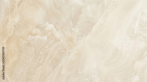 Cream alabaster stone surface with natural light veining