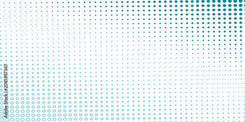 An abstract, minimalist halftone pattern with lots of white space that creates a clean, modern, and spacious feel. It's used as a background for graphic designs or presentation materials.