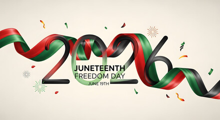 Juneteenth Freedom Day Celebration Design
