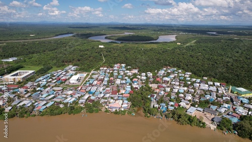Pusa, Malaysia – May 27, 2026: The Landmark Buildings and Tourist Attractions of the Pusa Town