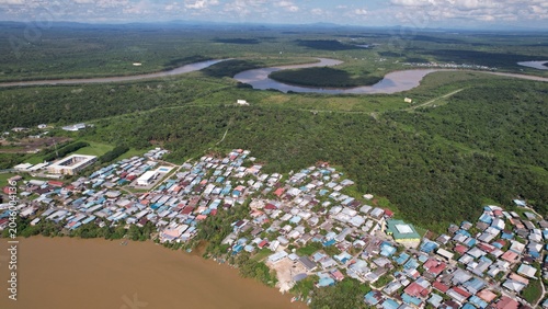 Pusa, Malaysia – May 27, 2026: The Landmark Buildings and Tourist Attractions of the Pusa Town