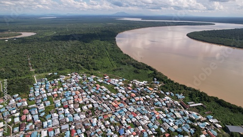 Pusa, Malaysia – May 27, 2026: The Landmark Buildings and Tourist Attractions of the Pusa Town