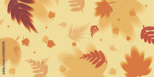 abstract vintage colorful watercolor autumn fall leaves leaf maple orange yellow nature wallpaper background bg ground texture art