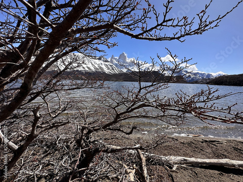 
Laguna Capri Reflection with Mount Fitz Roy in El Chaltén, Patagonia, Argentina
Low-angle landscape view of Laguna Capri with a reflective water surface.