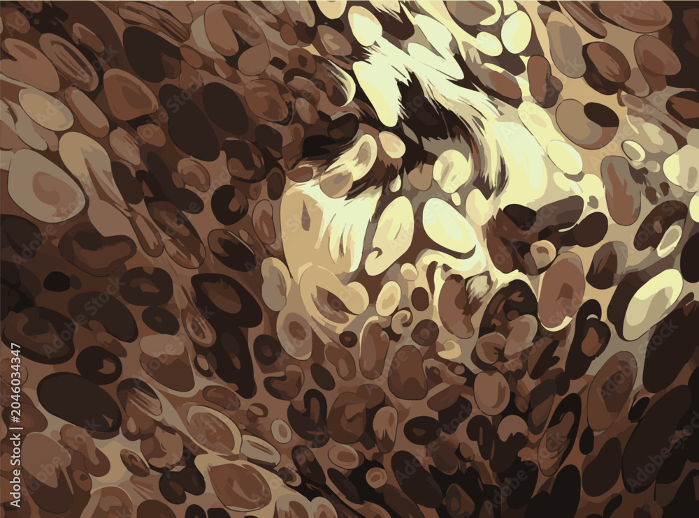 Obraz premium abstract animal skin pattern vector