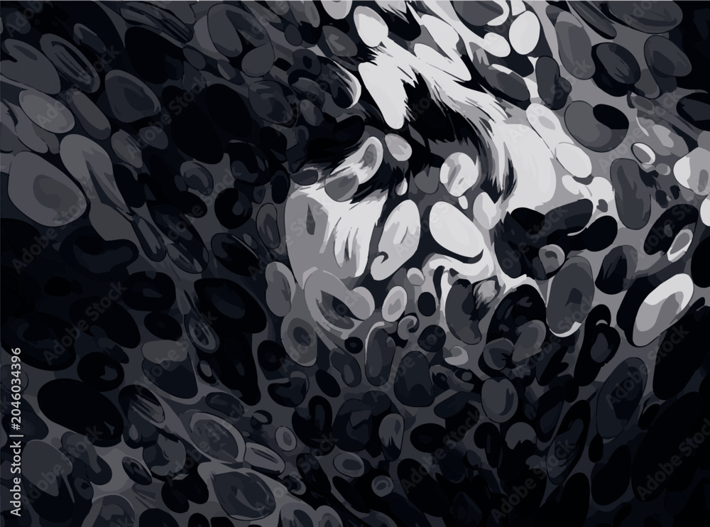 Obraz premium abstract animal skin pattern vector