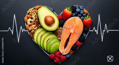Healthy heart foods for a balanced diet