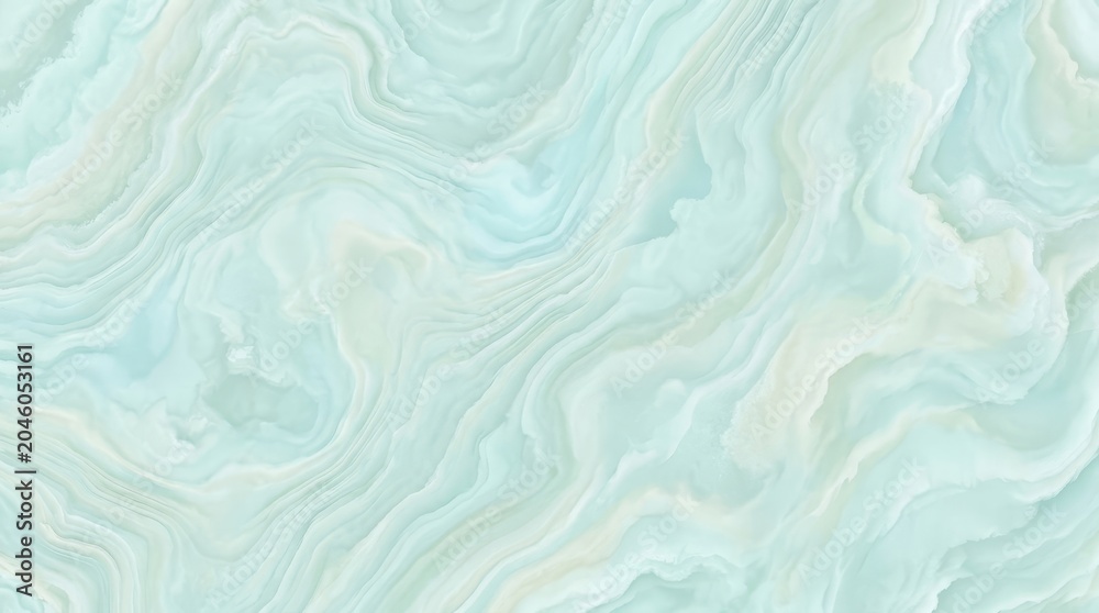 Obraz premium Cool mint stone texture with seamless abstract pattern
