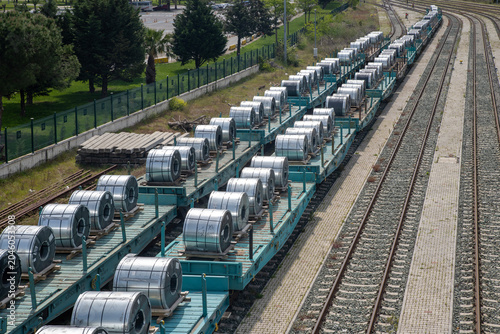 Naklejka galvanizli çelik rulo