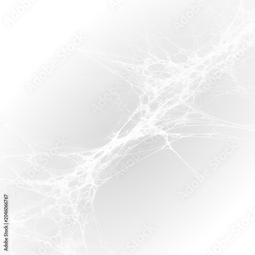 Photos Dark horror spider web frame set with tangled sticky threads design