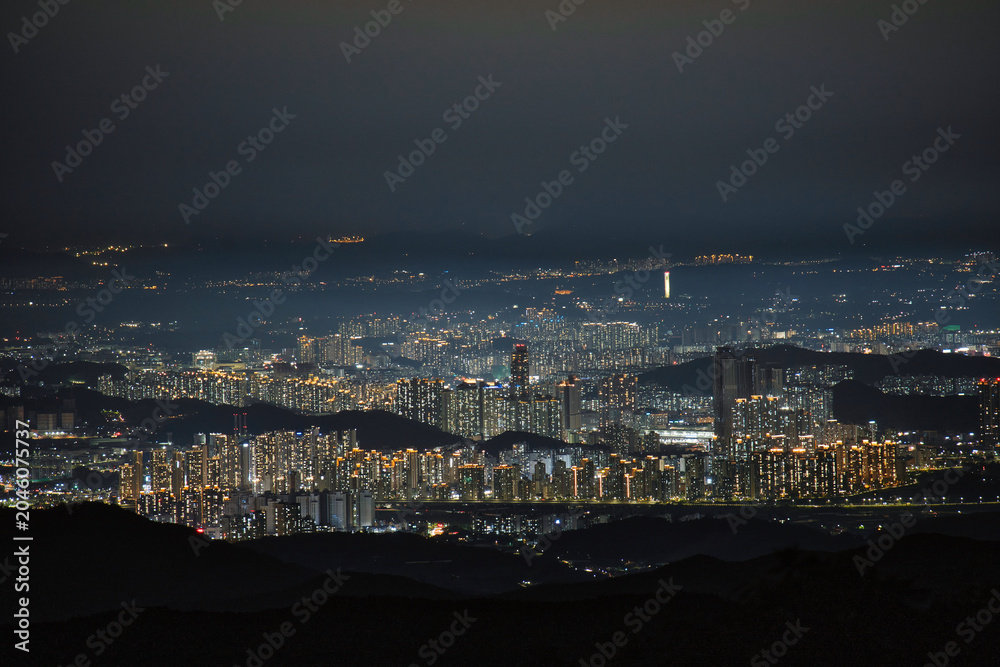 Fototapeta premium 도심 풍경