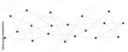 Seamless 3d geometric pattern vector illustration featuring a black network connection structure with circle. modern business technology web communication background design.