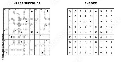 Photos Holiday sudoku puzzle printable with solution on white background