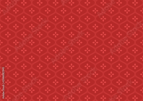 Lunar New Year Pattern - Red pattern design for Lunar or Chinese New Year.