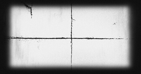 Realistic black gradient shadow overlay vignette border edge frame transparent isolated photo effect retro vintage analog cinematic film template background Png