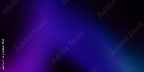 Foto Mysterious Aura of Light: Abstract blend of deep blues and vibrant purples creates a captivating and enigmatic atmosphere, hinting at hidden depths and cosmic wonder