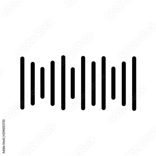 Audio wave icon