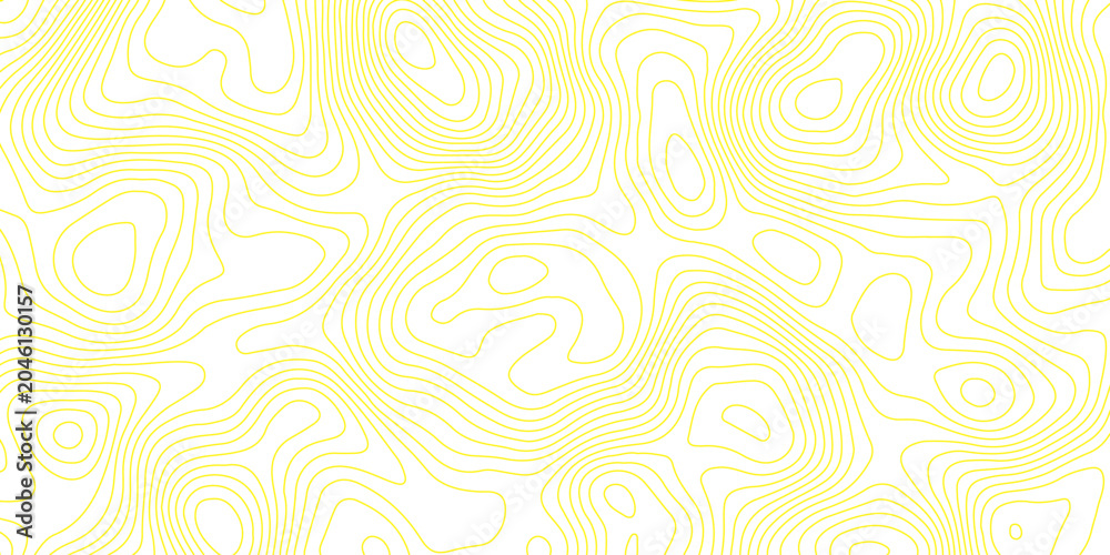 Fototapeta premium Abstract topography contour cartography map background with geographic terrain relief lines. modern topographic hiking trail navigation design featuring seamless contour pattern.