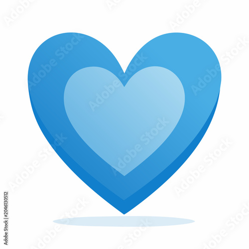 Blue Heart Icon
