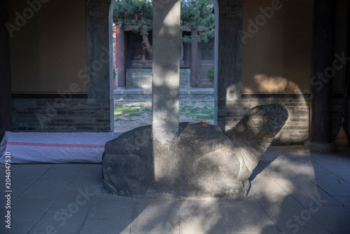 Bild auf Leinwand Confucius Temple of Datong city, China