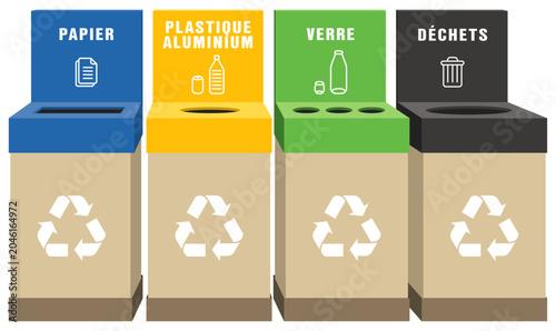 Containers tri selectif entreprises 2