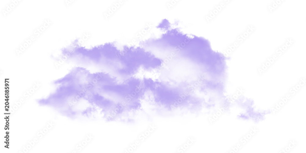 Fototapeta premium Abstract Smoke Swirls on Light Background with Ethereal Purple and Blue Tones