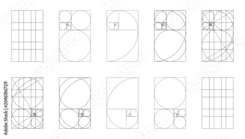 Foto Golden ratio layout