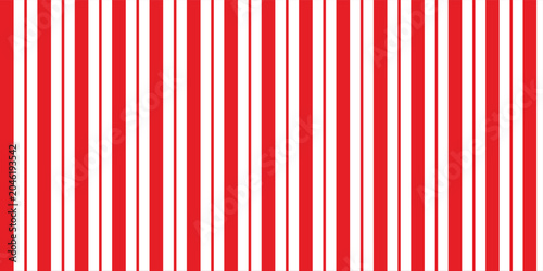 Red stripes on white background. Diagonal lines pattern. Striped diagonal pattern background Christmas or winter theme Geometric pattern. Simple repeat ornament. Vector illustration.