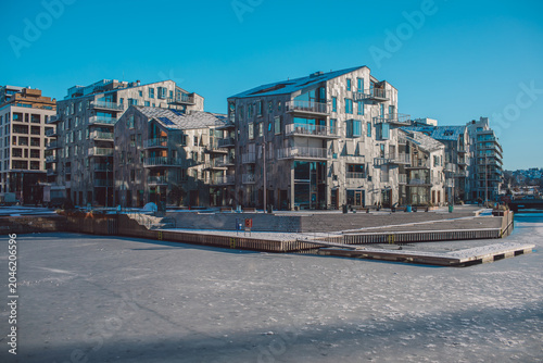 Photography Norway capital Oslo in winter