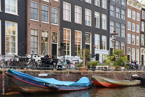canal in amsterdam