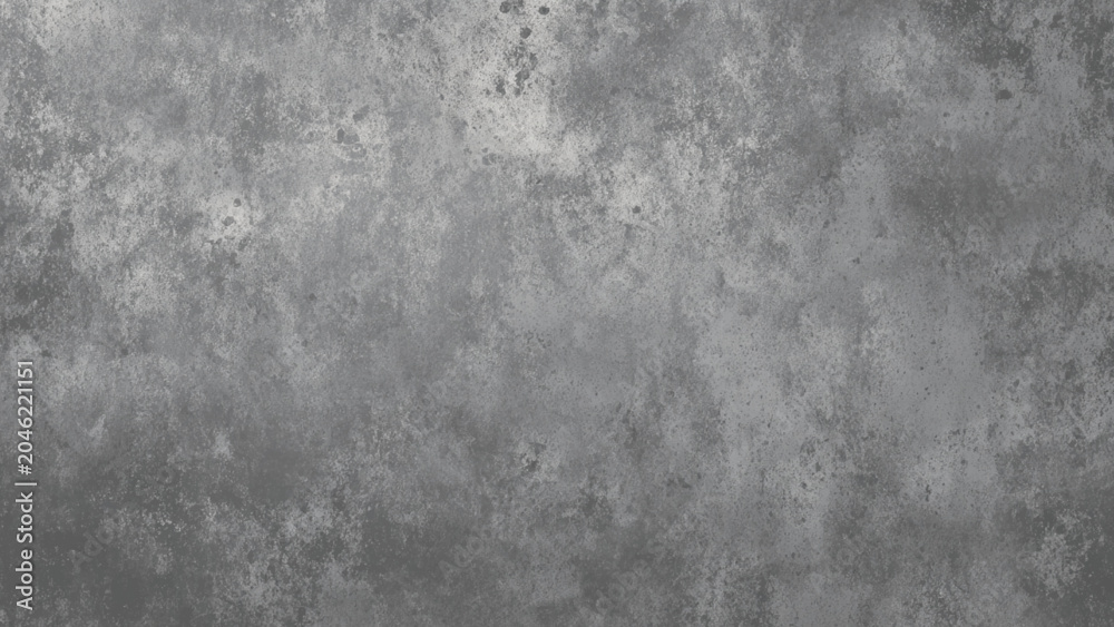 Fototapeta premium Gray concrete wall texture with mottled and speckled pattern for background and design