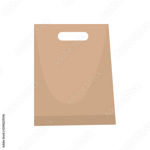 Foto Simple Brown Paper Carry Bag
